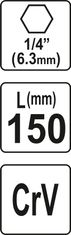 Eprim 1/4*150 MM DRŽALO ZA HITRE BITE S HITRIM DELOVANJEM