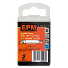 Eprim REZILO, BIT ZA IZVIJAČ DVOSTRANSKI 65MM 2 KOSA. PH1-PH2,PH2-PH3