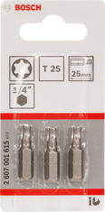 Eprim BIT, REZILO, T25 EH 25MM BIT 3 KOSI.
