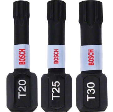 Eprim KOMPLET UDARNIH BITOV 25 MM T20, T25, T30,