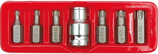 Eprim KOMPLET BITOV TORX T25-T50 7 KOSOV