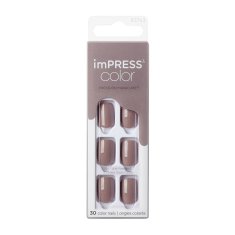 KISS Samolepilni nohti imPRESS Color Taupe Prize 30 kosov
