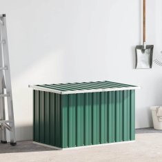 Vidaxl Vrtna shranjevalna škatla zelena 109x67x65 cm