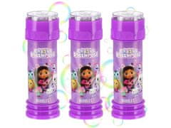 DreamWorks Gabby's Dollhouse Milni mehurčki Z IGRO za dekleta 55 ml MY BUBBLE 3 kusov