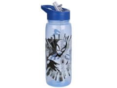 MARVEL COMICS MARVEL Spider-Man STEKLENICA ZA VODO z ustnikom in ročajem, prozorna STEKLENICA S SLAMICO 600 ml 