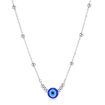 S'Agapõ Jeklena ogrlica s čarovniškim očesom SWH05