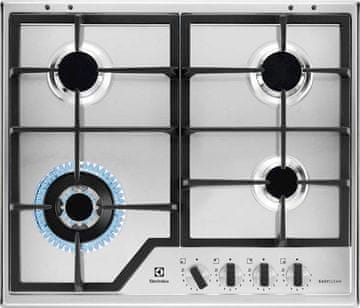 Electrolux KGS64362XX 600 SlimLine vgradna plinska kuhalna plošča