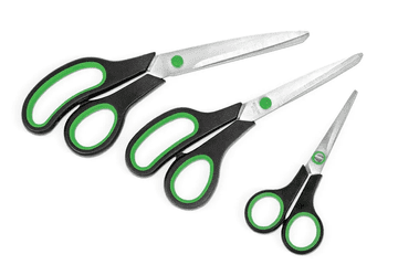 Forpus Škarje Forpus 25 cm, črno zelene