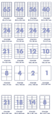 Forpus Etikete Forpus 63,5 x 46,6 mm