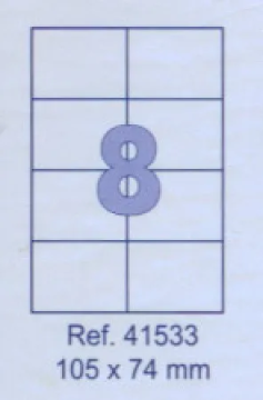 Forpus Etikete Forpus 105 x 74 mm