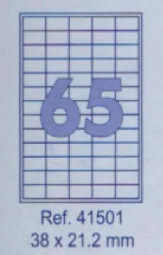 Forpus Etikete Forpus 38 x 21,2 mm