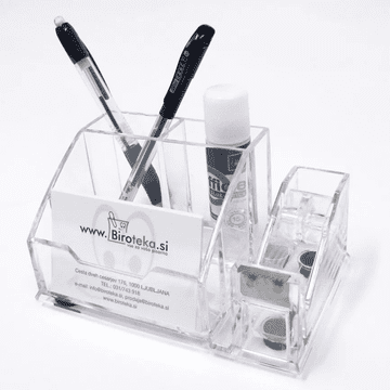 Forpus Namizni organizator, večnamenski z dodanim stojalcem za selotejp