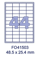 Forpus Etikete Forpus 48,5 x 25,4 mm