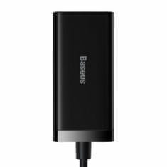 BASEUS GaN3 Pro hišni polnilec, 2xUSB, 2xUSB-C 100W, črn (CCGP000101)