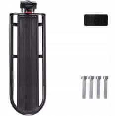 Korbi Kolesarski nosilec zadnji, aluminijasti, močan, univerzalen, 10 kg