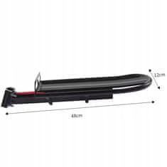 Korbi Kolesarski nosilec zadnji, aluminijasti, močan, univerzalen, 10 kg