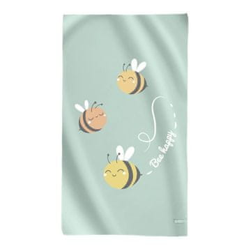 Saro Baby mikrovlaknena brisača 90x160cm Bee Happy