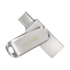 SanDisk Ultra Dual Drive Luxe USB Type-C 512GB 400MB/s USB 3.2 Gen 1, srebrn