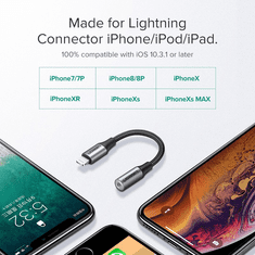 Ugreen Adapter Lightning v avdio 3.5mm - box