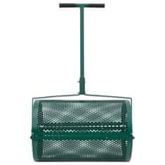 Vidaxl Trosilnik komposta 75L zelen Ø40x60 cm jeklo
