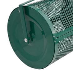 Vidaxl Trosilnik komposta 75L zelen Ø40x60 cm jeklo