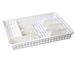 Alfa Plastik Bočna plošča široka 35x26x4,5cm plastika, BELA