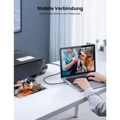 Ugreen Tiskalniški kabel USB 2.0 tipa B USB kabel USB A v USB B združljiv s HP, Canon, Epson, Lexmar