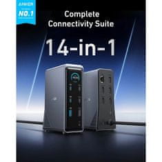 Anker Prime 160W polnilna polnilna postaja 14v1