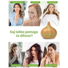 ANJOU Oljni difuzor svetel les ADA023-L