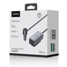 Ugreen 150W avto polnilec s 4 priključki