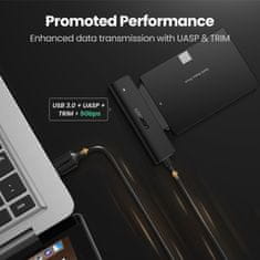Ugreen Adapter HDD SSD 2.5 SATA III 3.0 - USB 3.2 Gen 1 (USB 5 Gbps)