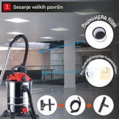 Adler Camry Profesionalni industrijski sesalnik z vtičnico CR7045