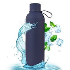 LIVEFY termovka Soft Touch 500 ml, temnomodro