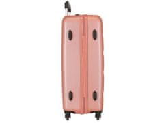 Joummabags ROLL ROAD Flex Nude, ABS Potovalni kovček, 65x46x23cm, 56L, 584926C (srednje velik)