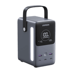 Ugreen Prenosna polnilna baterija 48.000mAh, 300W s pametnim digitalnim zaslonom