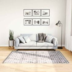 Vidaxl Pralna preproga 120x180 cm večbarvna protizdrsna
