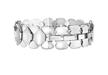 Breil Moderna jeklena zapestnica za ženske Hexagonia TJ3633