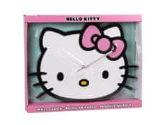HELLO KITTY Hello Kitty Stenska ura XL za otroško sobo, VELIKA analogna stenska ura 50x35,5 cm 