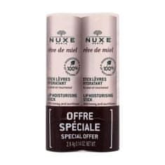 Nuxe Rêve de Miel Lip Moisturising Stick vlažilen balzam za ustnice 2x4 g