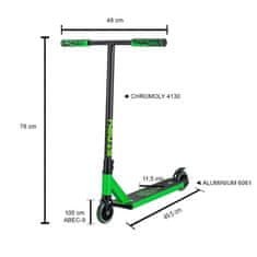 Freestyle skuter Story Diablo Green, H-013-ZE