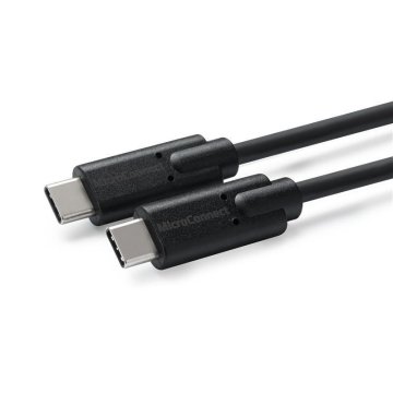 MicroConnect Kabel USB C-C 3.2 Gen2x2, 0,5m, črn 100W, 20Gbps, 4K60Hz