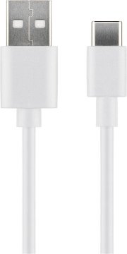 MicroConnect Kabel USB C-A 2.0, 0,5m, bel 480Mbps