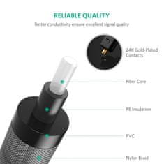Ugreen Toslink optični kabel - pleten 2 m - box