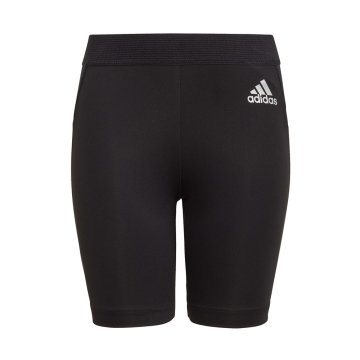 Adidas Hlače obutev za trening črna Techfit