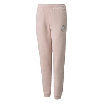 Puma Hlače obutev za trening roza Alpha Sweatpants FL
