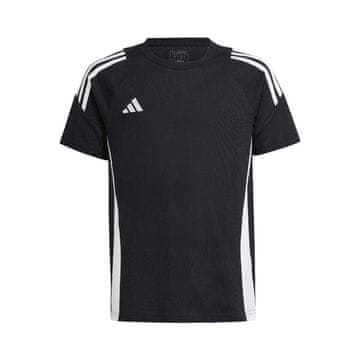 Adidas Majice obutev za trening črna Tiro 24 Sweat Tee Jr
