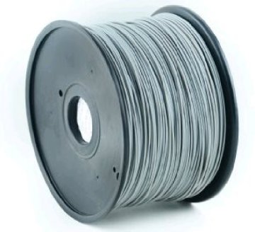 Gembird Tiskalna vrvica (filament), PLA, 1,75mm, 1kg, siva