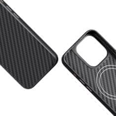 EPICO Mag+ Hybrid Carbon iPhone 15 Pro Cover