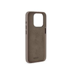 Epico Mag+ Usnjeni ovitek za iPhone 15 Pro - peščeni