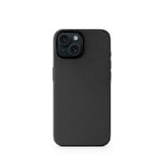 Epico Mag+ Usnjeni ovitek za iPhone 15 - črn